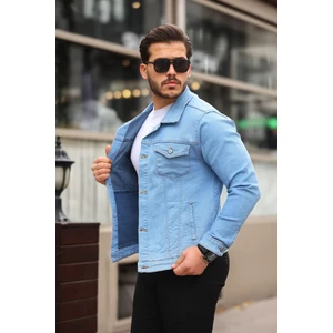 Serseri Jeans Koyu Haki Erkek Kot Ceket