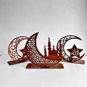 Ahşap Masaüstü Dekor Seti