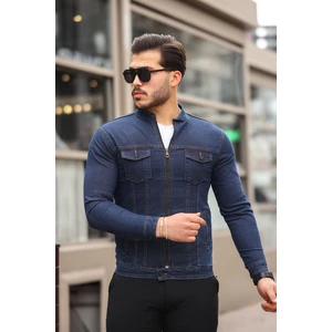 Serseri Jeans Koyu Haki Erkek Kot Ceket
