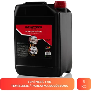 Yeni Nesil Buharlı Far Temizleme Sıvısı Far Parlama Solüsyonu Kloroform 5 kg
