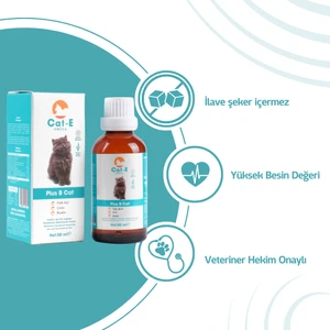 Amica Cat-E B Plus Kediler İçin Tüy Sağlını Destekleyici Multivitamin Damla