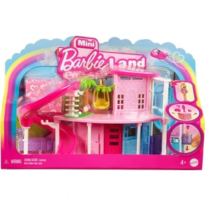 HYF44 Mini Barbieland Evler Kız Çocuklar İçin Barbie Temalı Renkli Oyun Seti