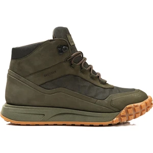 Erkek Haki Hakiki Deri Sneaker Bot 3K1SB00490