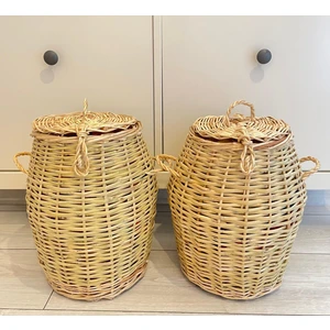 Beyaz Atölye Beyaz Atölyem Hasır Patates Soğan Sepeti 2 Li