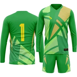 Domin Spor Kaleci Forması Kaleci Kazağı Maç Forması Futbol Forması Goalkeeper Jersey Forma ve Şort