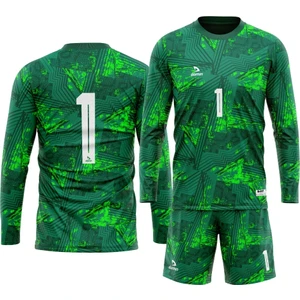 Kaleci Forması Kaleci Kazağı Maç Forması Futbol Forması Goalkeeper Jersey Gk Qapıçı Forması