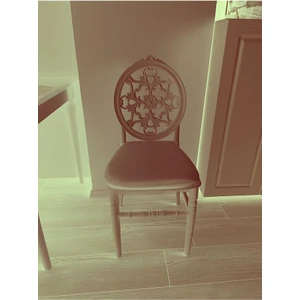 Cappuccino Bej Renk Sandalye Minderi