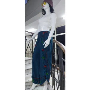 Otantik Nakış İşlemeli Harem Şalvar Pantolon (100 CM)