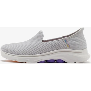 Skechers Slip-Ins: Go Walk 7 - Daley Kadın Gri Yürüyüş Ayakkabısı 125228 Gylv