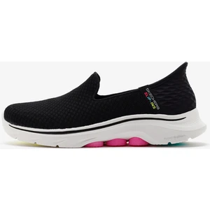 Skechers Slip-Ins: Go Walk 7 - Daley Kadın Siyah Yürüyüş Ayakkabısı 125228 Bkhp