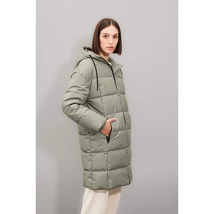 Regular Fit Kapüşonlu Fermuarlı Cepli Parka D5953AX24WN