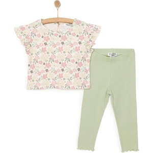 Rustik Kız Tshirt-Tayt Kız Bebek