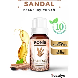 Hava Nemlendiriciler Için Uçucu Oda Koku Yağı Esansiyeli Sandal 10 Ml.
