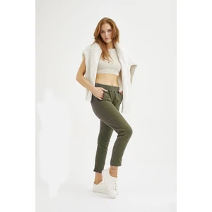 Kadın Mondo Pes Haki Pantolon Tayt