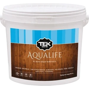 Tek Su Bazlı Vernikli Ahşap Koruyucu 0,75 Lt. Açık Meşe..