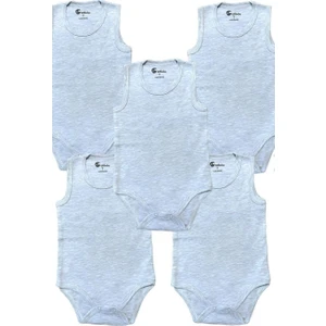 Büyük Boy Çocuk Çıtçıtlı Body 2-3-4-5-6-7-8-9-10-11-12 Yaş Çocuk Body (5 Adet)