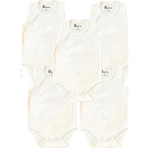 Büyük Boy Çocuk Çıtçıtlı Body 2-3-4-5-6-7-8-9-10-11-12 Yaş Çocuk Body (5 Adet)