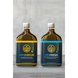 Apayrı Yaşam Influenza Için Etkili Destek Seti Bitkisel 200MLX2 (Apaixirium-Apafresh)