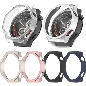 Huawei Watch Gt5 Pro 46MM Için Lazer Silikon Full Kaplama Kılıf Bumper Kılıf