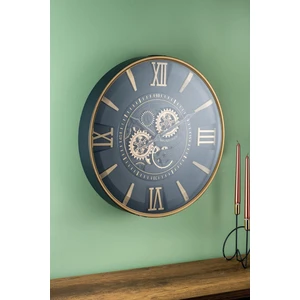 Dekoratif Çarklı Duvar Saati - 59  cm