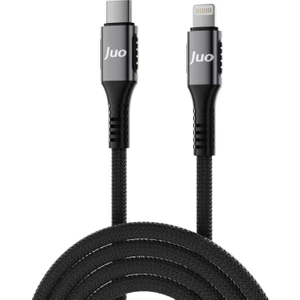 27W USB Type-C To Lightning iPhone iPad Örgülü Hızlı Şarj ve Data Kablosu 1 Metre