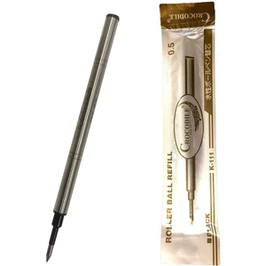Siyah Roller Kalem Refil Vidasız Model 0.5