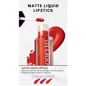 Mat Likit Ruj – Sydney Kırmızı, Flawless Matlık, Kalıcı Etki, Bulaşmayan Formül, Modern Mat Bitiş, Matte Liquid Lipstick