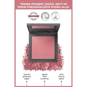 Alix Avien İpeksi Allık - Powder Blush  106 Glowing Rose