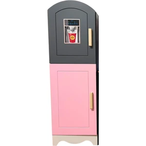 Pembe Antrasit Oyuncak Buzdolabı