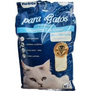 Pee&go Clumping Cat Litter Marseille Soap (Marşel-Sabun Kokulu)