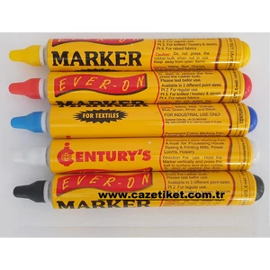 Ever-On Marker(Sarı) Tekstil İşaretleme Kalemi