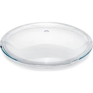 Granit ve Çelik 24 cm  Cam Kapak (Dikkat Kulp Yoktur )