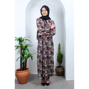 Fermuarlı Kadın Tesettür Namaz Elbisesi