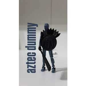 Lucky 13 Oynar Eklemli Figür Oyuncak ve Aksesuarları - Aztec Serisi - Dummy