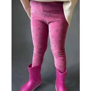 Bobsi Co Kız Çocuk Kadife Fitilli Tayt