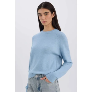 Regular Fit Bisiklet Yaka Basic Düz Soft Touch Yumuşak Triko Kazak D8678AX25SP