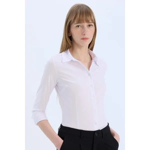 Regular Fit Bengalin Uzun Kollu Gömlek I5278AZ25SP