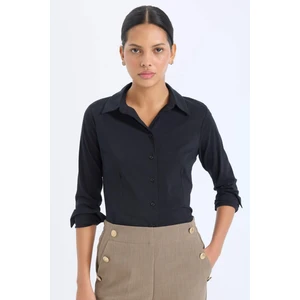 Regular Fit Bengalin Uzun Kollu Gömlek I5278AZ25SP