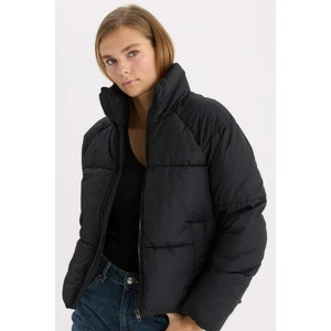 Regular Fit Şişme Mont Fermuarlı Cepli E7385AX24WN