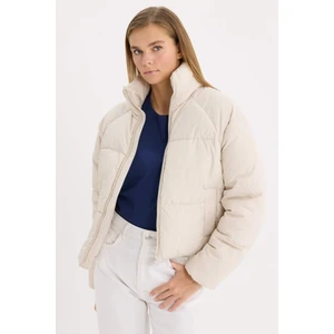 Regular Fit Şişme Mont Fermuarlı Cepli E7385AX24WN
