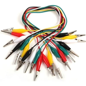 Krokodil Test Kablosu Krokodil Uçluk 10 Adet