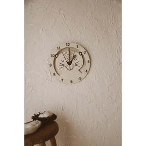 Dery Baby Bebek Çocuk Odası Ahşap Duvar Saati