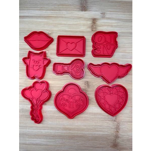 Sevgililer Günü Temalı Kurabiye Kalıbı