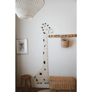 Dery Baby Zürafa Ahşap Puzzle Boy Ölçüm Cetveli