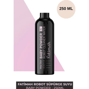 Bebek Pudrası Kokulu Akıllı Robot Süpürge suyu. Yüzey Temizleyici Deterjanı 250ML.