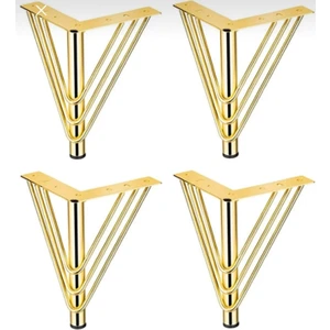 Flamingo Model Gold - Koltuk Kanepe Tv Ünitesi Ayağı 20 cm (4 Adet)