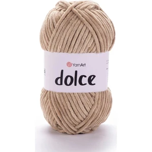 Dolce - Kadife El Örgü ipi Koyu BEJ-747