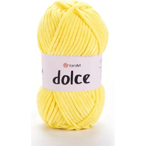 Dolce - Kadife El Örgü ipi SARI-851