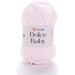 Dolce Baby - Kadife, Bebek El Örgü ipi Toz PEMBE-781