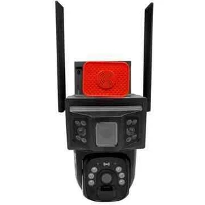 O-Kam 3916 6mp 4K 4g Sim Kartlı Güneş Panel Dual Lens Solar Sirenli Mikrofon 360